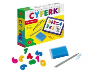 Cyferki magnetyczne z tablic� ALEXANDER