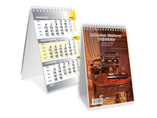 Kalendarz biurkowy SAPT tr�jdzielny SB-11 2027