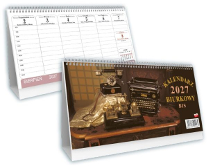 Kalendarz biurkowy SAPT poziomy ma�y SB-2 2027