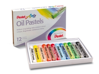 Pastele olejne PENTEL PHN12 12 kolor�w