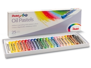 Pastele olejne PENTEL PHN25 25-kolor�w