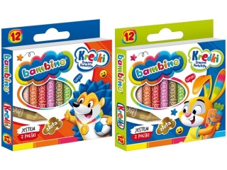 Kredki BAMBINO 12 kolor�w