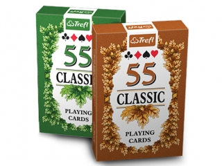 Karty do gry TREFL 55 listk�w Classic