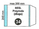 Ok�adka szkolna FOL-PLAST regulowana nr.34 "Przyroda d�uga" [opakowanie=20szt]