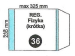 Ok�adka szkolna Fizyka regulowana nr.36 235x325mm