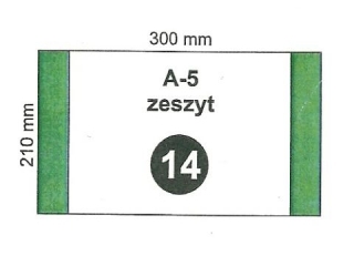 Ok�adka szkolna FOL-PLAST nr.40 "Zeszyt A5" [opakowanie=100szt]