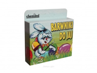 Barwniki do jaj 5 kolor�w CHEMIKOL