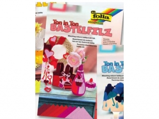 Filc FOLIA 20x30cm odcienie ro�owe