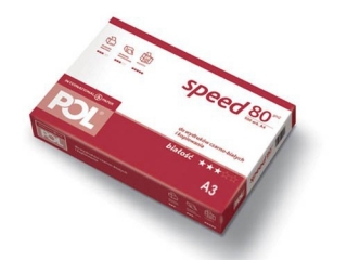 Papier ksero A3 80g/m Polspeed UWAGA KOSZTY WYSY�KI!!!