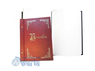 Kronika WARTA z�ocona B4 250x345 granat 026