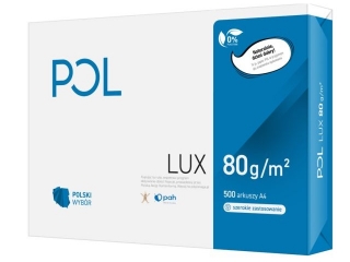 Papier ksero A4 80g/m Pollux [opakowanie=5szt] (prx)