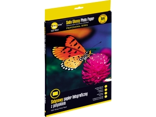 Papier foto A4 260g YELLOW a'20 satynowy