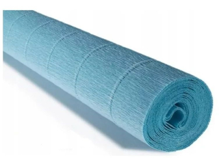 Krepina W�oska Cartotecnica Rossi 180g/m² 556 Niebieski, 50cm x 250cm