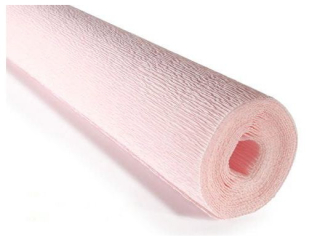 Krepina W�oska Cartotecnica Rossi 180g/m² 569 R� pudrowy, 50cm x 250cm