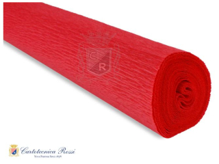 Krepina W�oska Cartotecnica Rossi 180g/m² 580 Czerwona, 50cm x 250cm