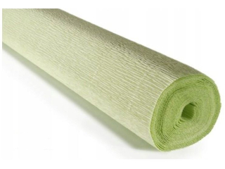 Krepina W�oska Cartotecnica Rossi 180g/m² 566 Pistacjowy, 50cm x 250cm