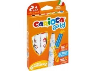 Pisaki CARIOCA 6-kolor�w Maxi Baby (43223)