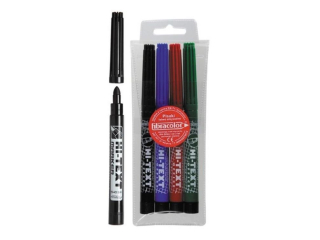 Mazaki grube w kpl 4-kol FIBRACOLOR 540