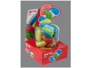 Temper�wka FACTIS z gumk� 16szt. (EV036R)