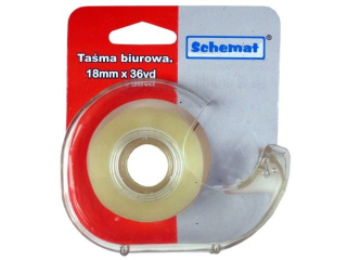 Ta�ma biurowa z obcinaczem SCHEMAT 18mm x 36yd 5018