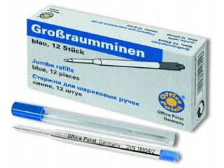 Wk�ad do d�ugopisu typu Zenith OFFICE POINT niebieski  SUPER-HURT