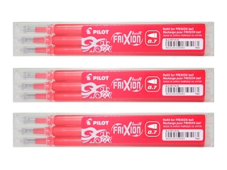 Wk�ad do d�ugopisu PILOT Frixion Ball 0,7mm czerwony