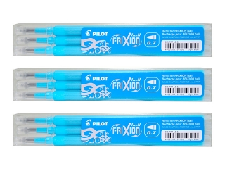 Wk�ad do d�ugopisu PILOT Frixion Ball 0,7mm niebieski jasny