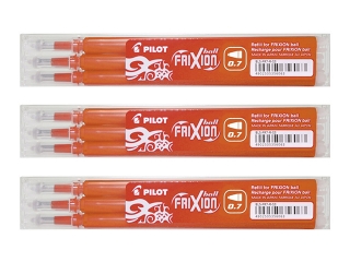 Wk�ad do d�ugopisu PILOT Frixion Ball 0,7mm pomara�czowy